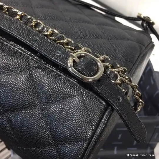 Hyper Peter BACKPACK CHANEL CAVIAR IN HARDWARE WITH GOLD 0612